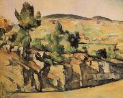 Paul Cezanne Mountains in Provence France oil painting reproduction